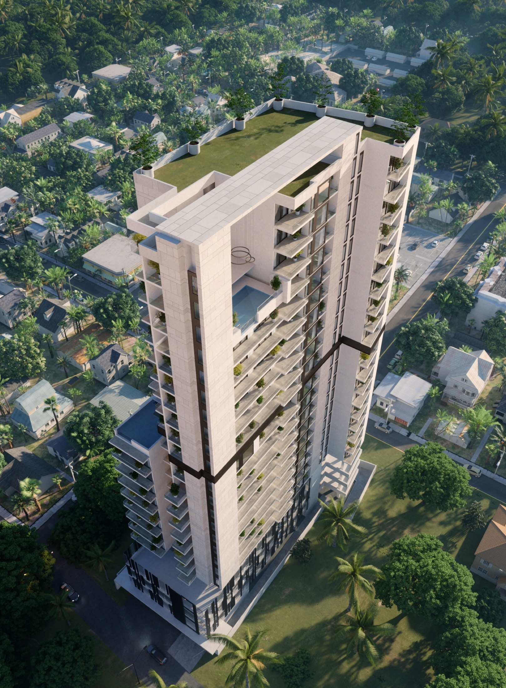 ANABS Aerial View At Daytime